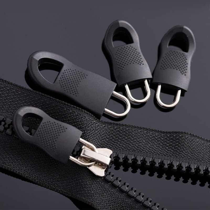 Étiquettes de réparation de fermeture éclair universelle, 8 pièces, tirette détachable, fixation de remplacement pour sac valise vêtements tente outils de sauvetage