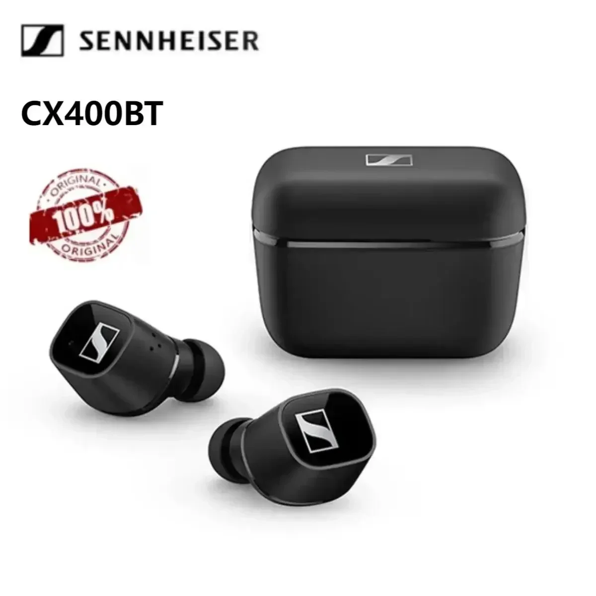 Original Sennheiser CX400BT True in Ear Sport Headset Stereo Wireless Bluetooth Noise Reduction Kopfhörer Schalldichter Empfänger