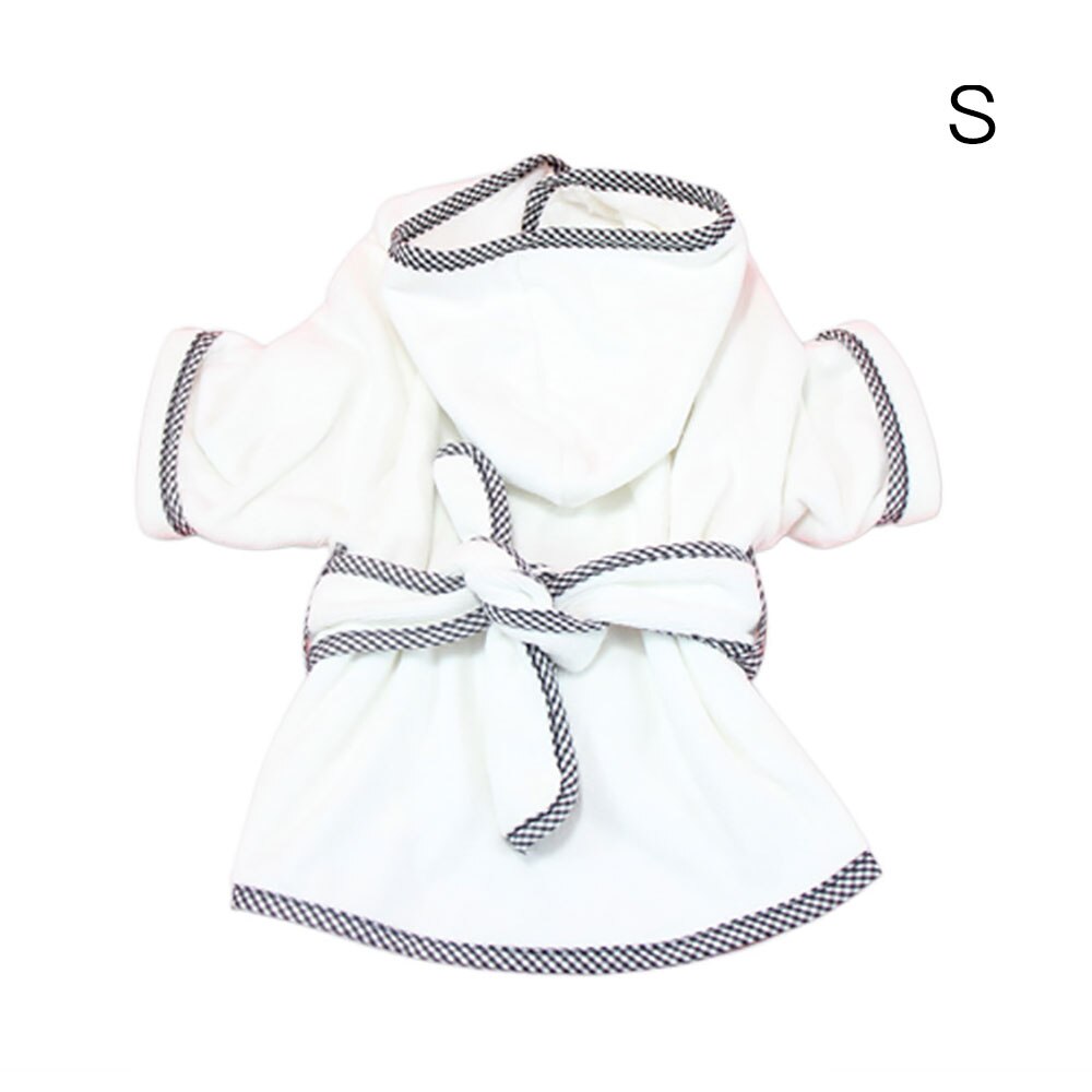 Kjæledyr hund badekatt hund pyjamas soveklær mykt kjæledyr bad hurtig tørking håndkle klær for for valp hunder katter kjæledyr tilbehør