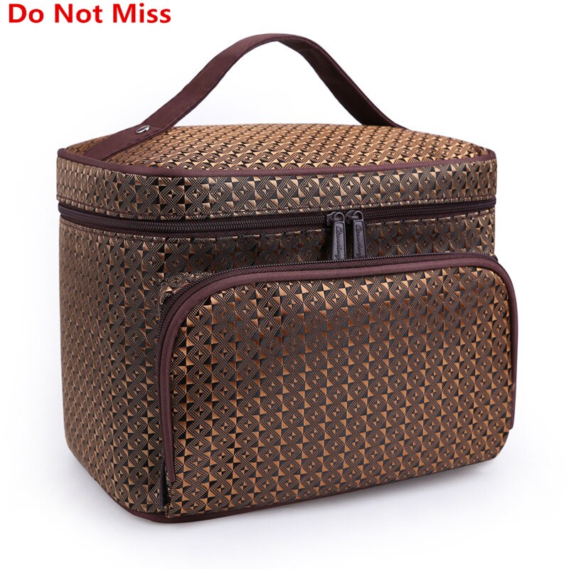 Do Not Miss Women Cosmetic Makeup Bag Folding Travel Makeup Organizer Bag Waterproof Cosmetic Bag Makeup Brushes Case Wash Bags