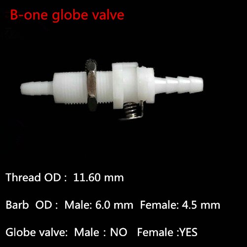 CPC Quick-Disconnect Hose Barb Quick Connector: 3