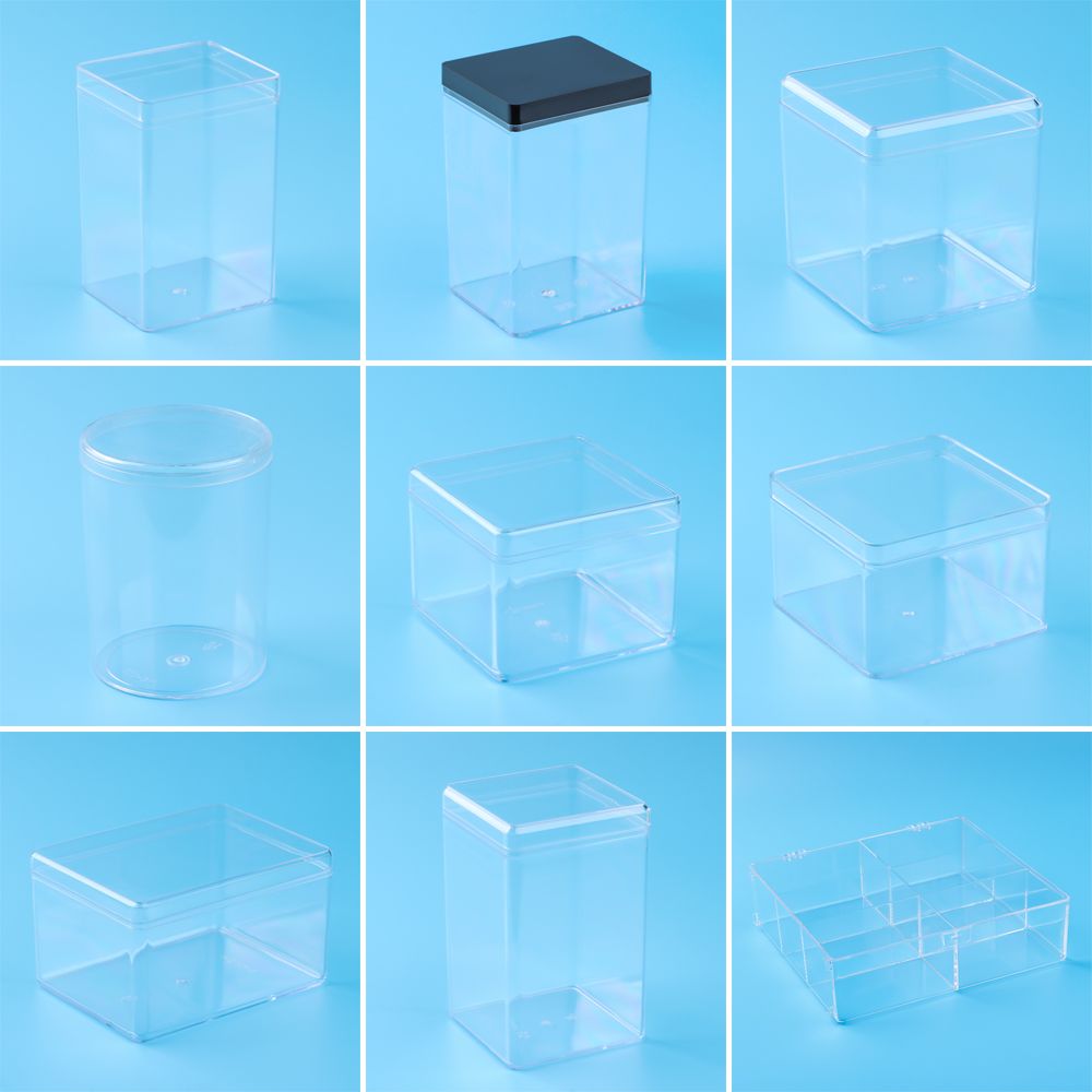 Display Cabinet Home Storage Dust Cover Storage Holders Storage Racks Acrylic Cases Display Boxes Doll Organizer