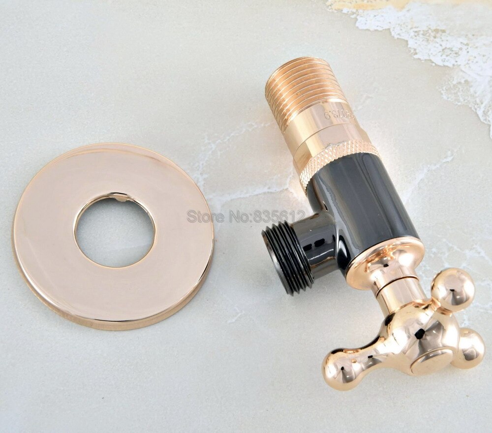 Goud Zwart Messing 1/2 