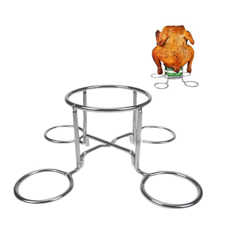 Beer Can Chicken Roaster Rack 304 Stainless Steel Chicken Holder Poultry Holder for Grills and Ovens
