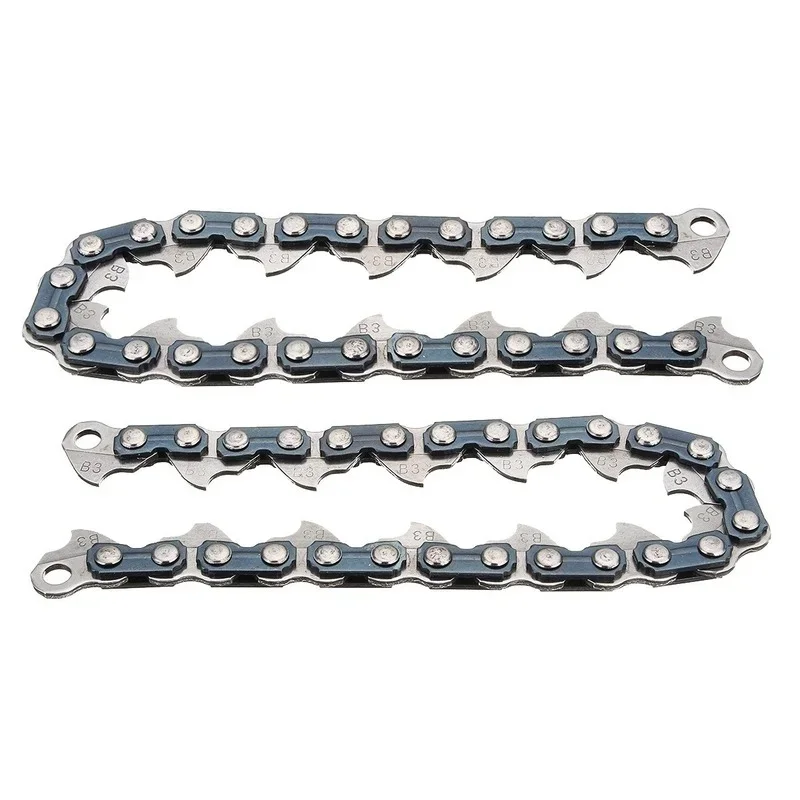 Accesorios para desbrozadora, 2 piezas, cadena de Metal, línea de corte para cabezal de desbrozadora, cadena para cabezal de corte, cadena resistente al desgaste: Default Title