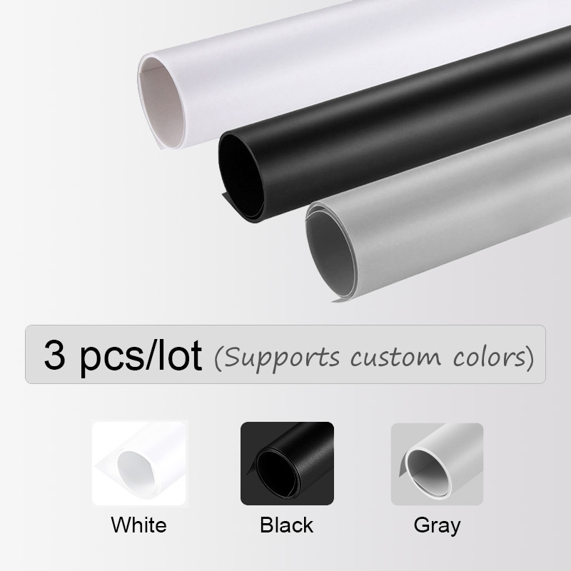 Fondo de PVC de estudio para fotógrafos, productos fotográficos, fondos para sesión de fotos, accesorios de fotografía reflectantes: Café / 150*200
