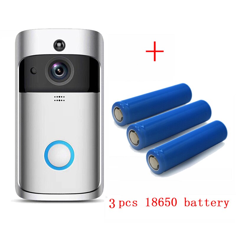 HD 720P WIFI Deurbel Bewegingsdetectie Night Vishion Video Smart Deurbel Met IP Camera Draadloze Telefoon Intercom Deurbel: 5