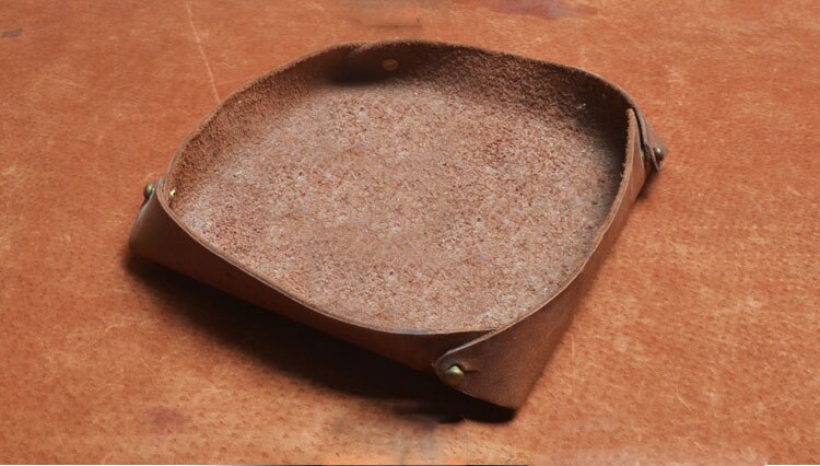 DIY leather craft PVC template home storage box sewing pattern 2sets/lot big and small