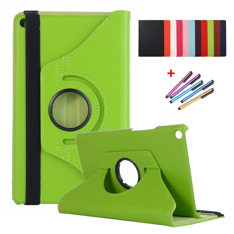 Étui pour tablette Huawei Mediapad T3, 8 pouces, avec support rotatif à 360 degrés, avec