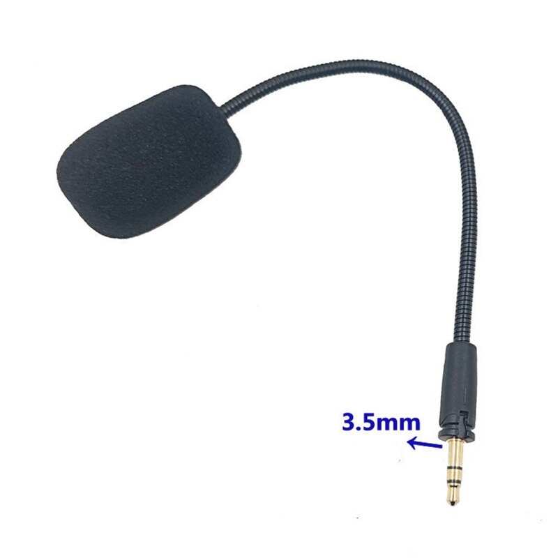 Draagbare 2.5/3.5Mm Mic Stereo Studio Gaming Headset Voice Mic Voor Turtle Beach / Kingston Mic Vervanging: 3.5mm Plug