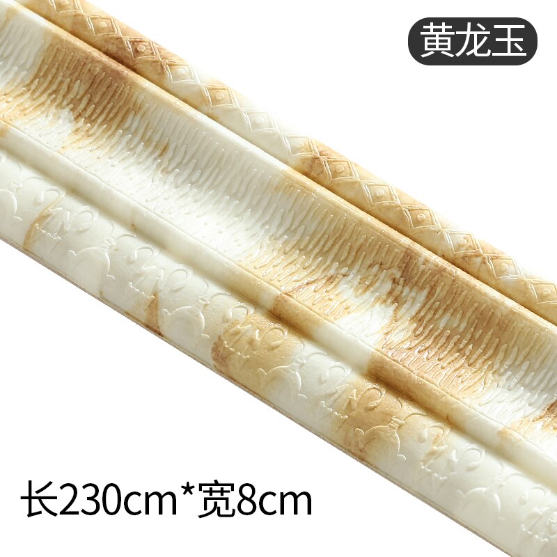 muebles de cocina salon wallpaper Frise murale adhesif Wall Border Paper Sticker cenefas adhesivas pared 3D: Light Green