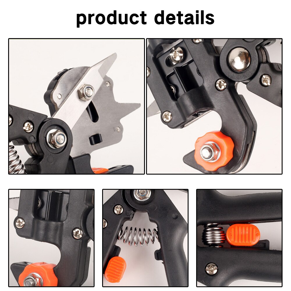 Garden Grape Vine Graft Tool Cutter Secateur Pruning Plant Cut Floristry Seedle Shear Pruner Scissor Branch Fruit Tree