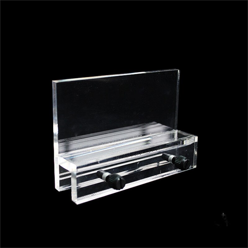 Soporte de luz LED transparente para acuario, soporte de lámpara, soportes de apoyo, caja colgante, accesorios de iluminación para pecera acuática, 2 uds.