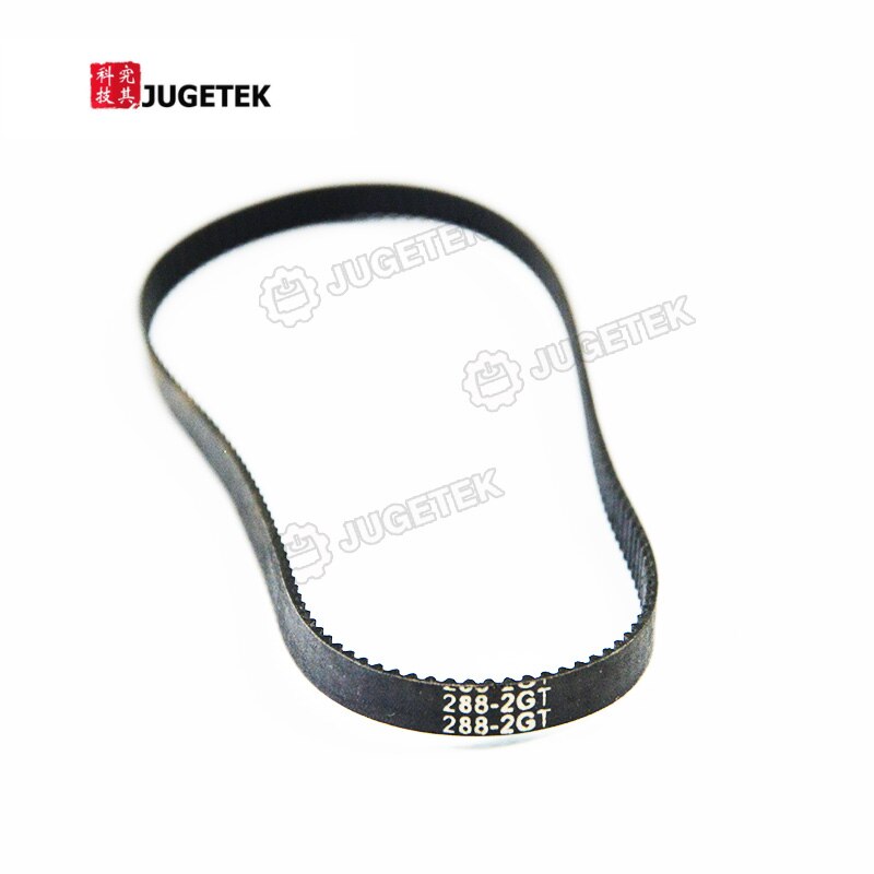 GT2 Distributieriem Closed-loop Eindeloze 6mm breedte 288mm lengte 144 tanden 288-2GT-6