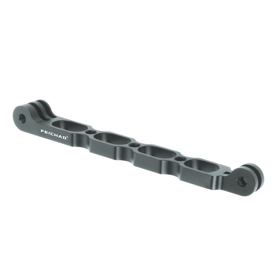 Bras d&#39;extension pour Support de casque, rallonge de 1/4 trous, poignée pour Insta360 One x2, caméra d&#39;action pour Gopro: 16cm Titanium