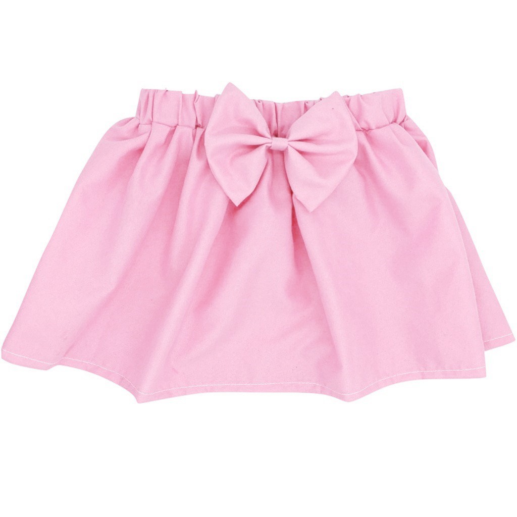 2022 Zomer Baby Baby Meisjes Effen Kleur Mini Bubble Tutu Rok Geplooide Pluizige Dans Prinses Doek Rokken: A