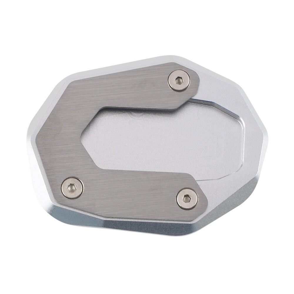 Kickstand Side Stand Plate Pad For Ducati Scrambler 800 Café Racer Classic Icon Urban Enduro Flat Sixty2: Silver