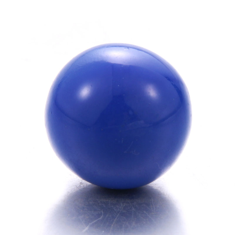 Novo 5 pçs/lote 16mm sino bola apto para medalhão gaiola musical som colorido harmonia bola presente grávida som sino bolas jóias: Dark blue