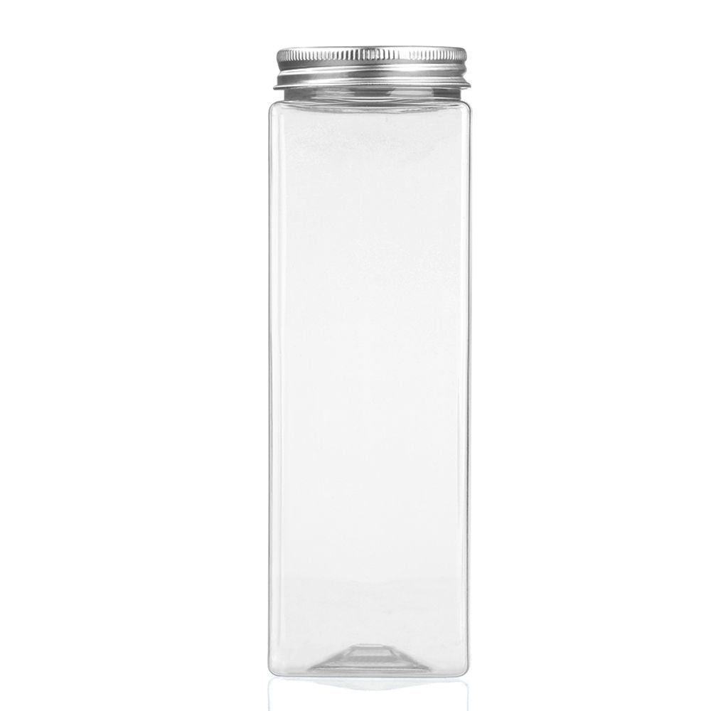 Lufttett matoppbevaringsbeholder klar kjøkkenspiskammer organisering og oppbevaring beholdere flasker tørrmat forseglede bokser for frokostblanding: Rosa