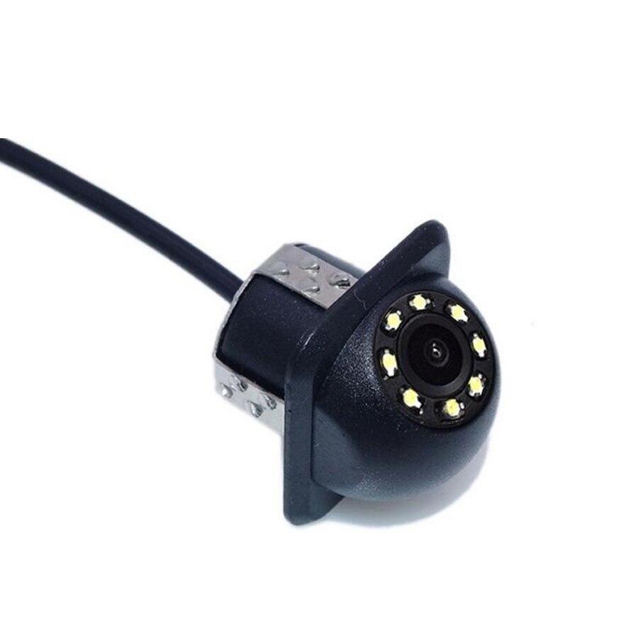 Cámara de visión trasera para coche bosion, impermeable, hd, con escala de distancia, para aparcamiento automático, universal , 8 led, 170 grados