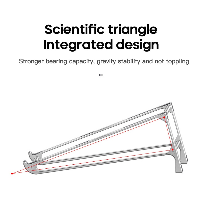 Laptop Stand Foldable Support Base Notebook Stand For Computer Laptop Holder Cooling Bracket Riser Storage Rack
