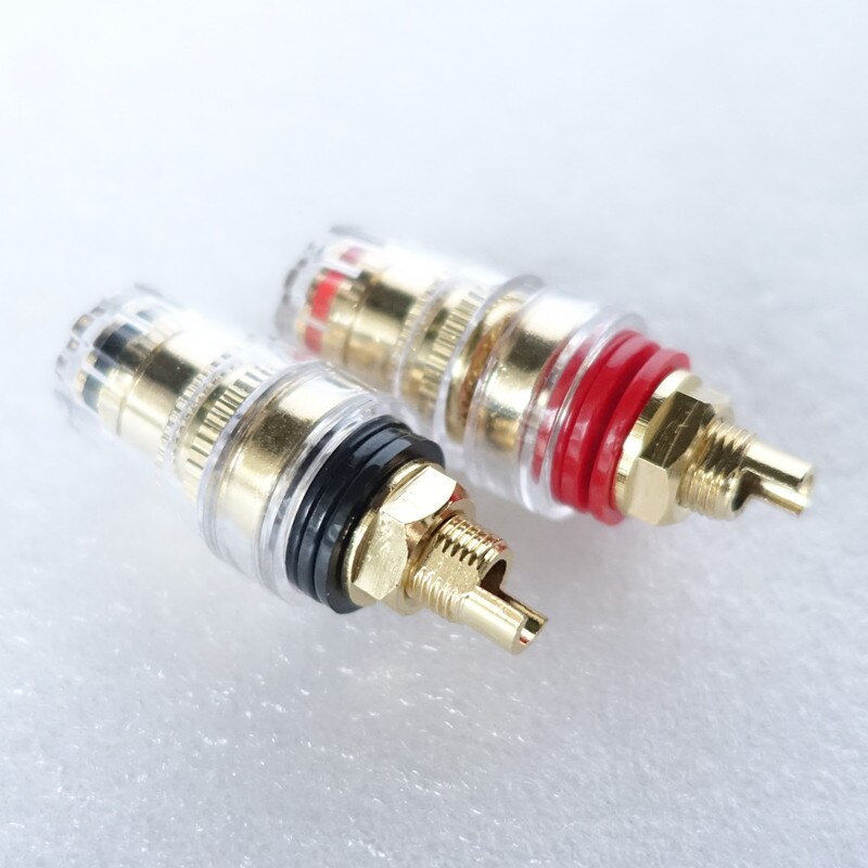 Pure Copper Crystal Binding Post, Amplifier Terminal, Speaker Terminal Output Terminal