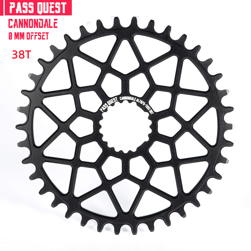 Pass Quest For CANNONDALE si ss 0mm Offset Bike Chainwheel 28T 30T 32T 34T 36T 38T 40T Bike Chainrings mtb parts: 38