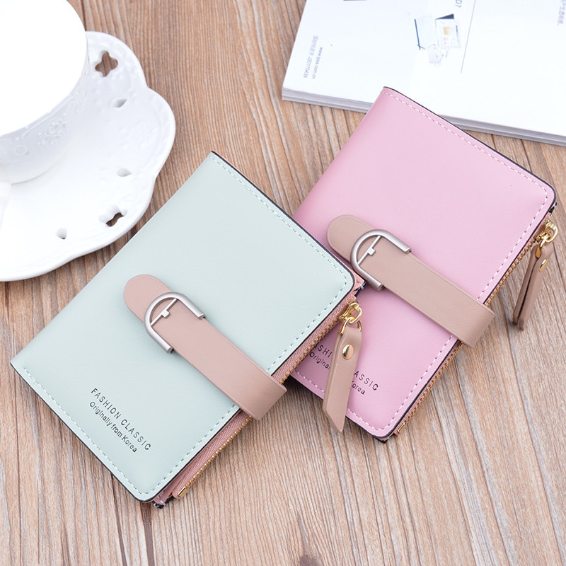 Women's Wallet Short Women Coin Purse Wallets For Woman Card Holder Small Ladies Wallet Female Hasp Mini Clutch For Girl