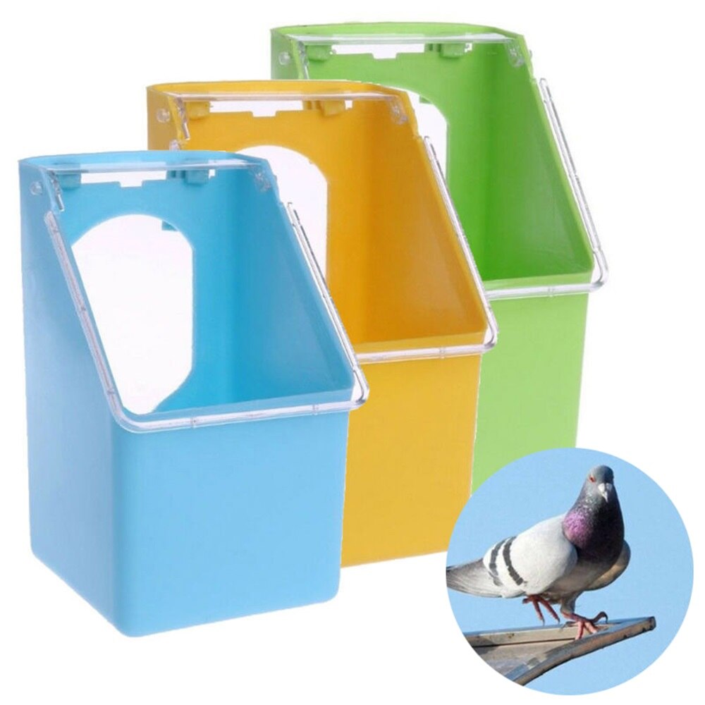 Pigeons Water Feeder Parrot Hanging Drinker Pot Bird Cage Water Dispenser Food Container Budgie Cockatiel Pet Supplies#15
