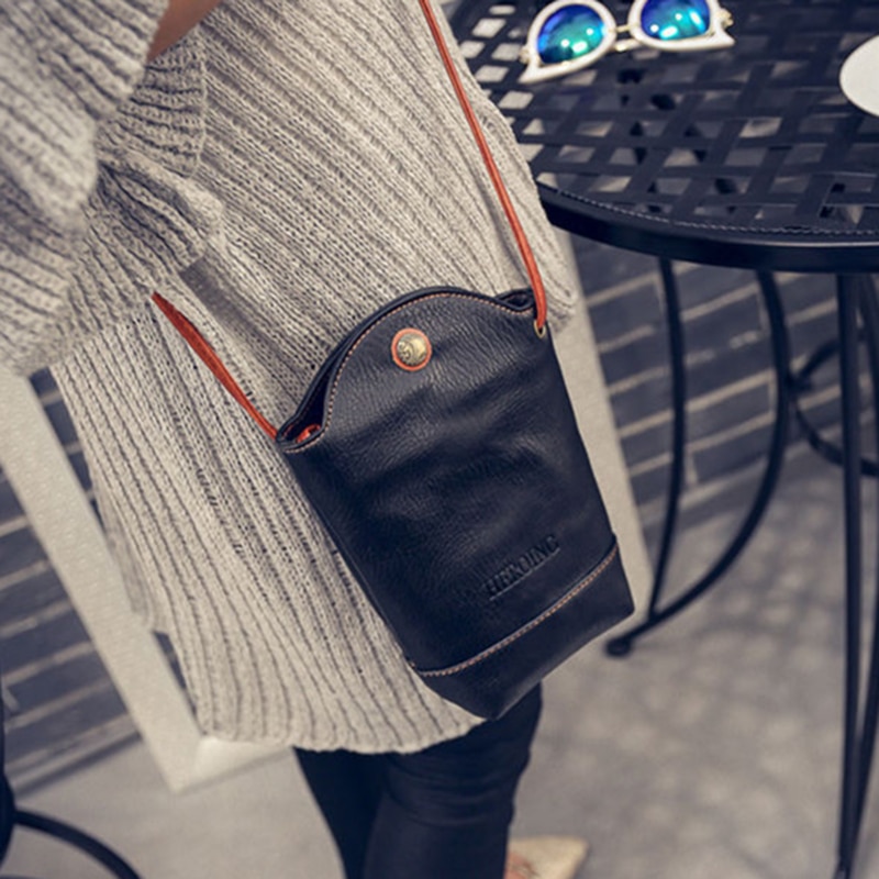 Sac à bandoulière femmes Mini petit sac de messager femmes en cuir sacs à bandoulière pour femmes dames téléphone portable pochette portefeuille