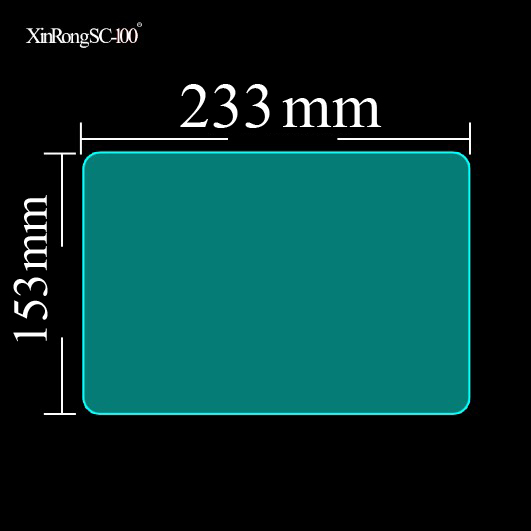 Dla 11,6 11 10,6 10,4 10,1 10 9,6 8 7,85 7-calowy tablet z Androidem Folia ochronna ze szkła hartowanego Uniwersalny rozmiar: 235 * 165 mm