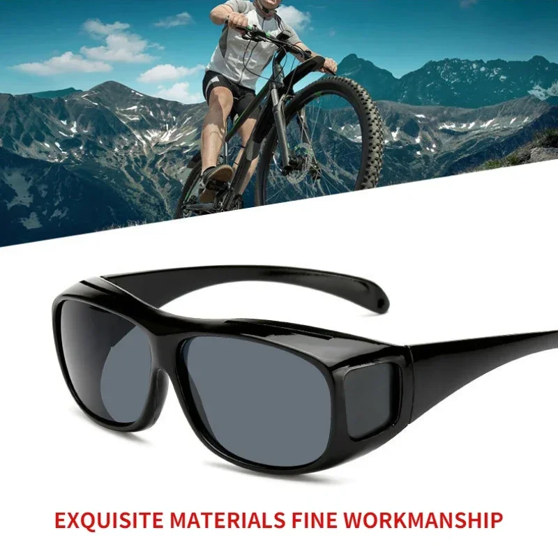 Anti-glare nachtzicht bestuurdersbril Mode zonnebril Fietsbril Nachtrijden Verbeterde lichtbril Auto-accessoires