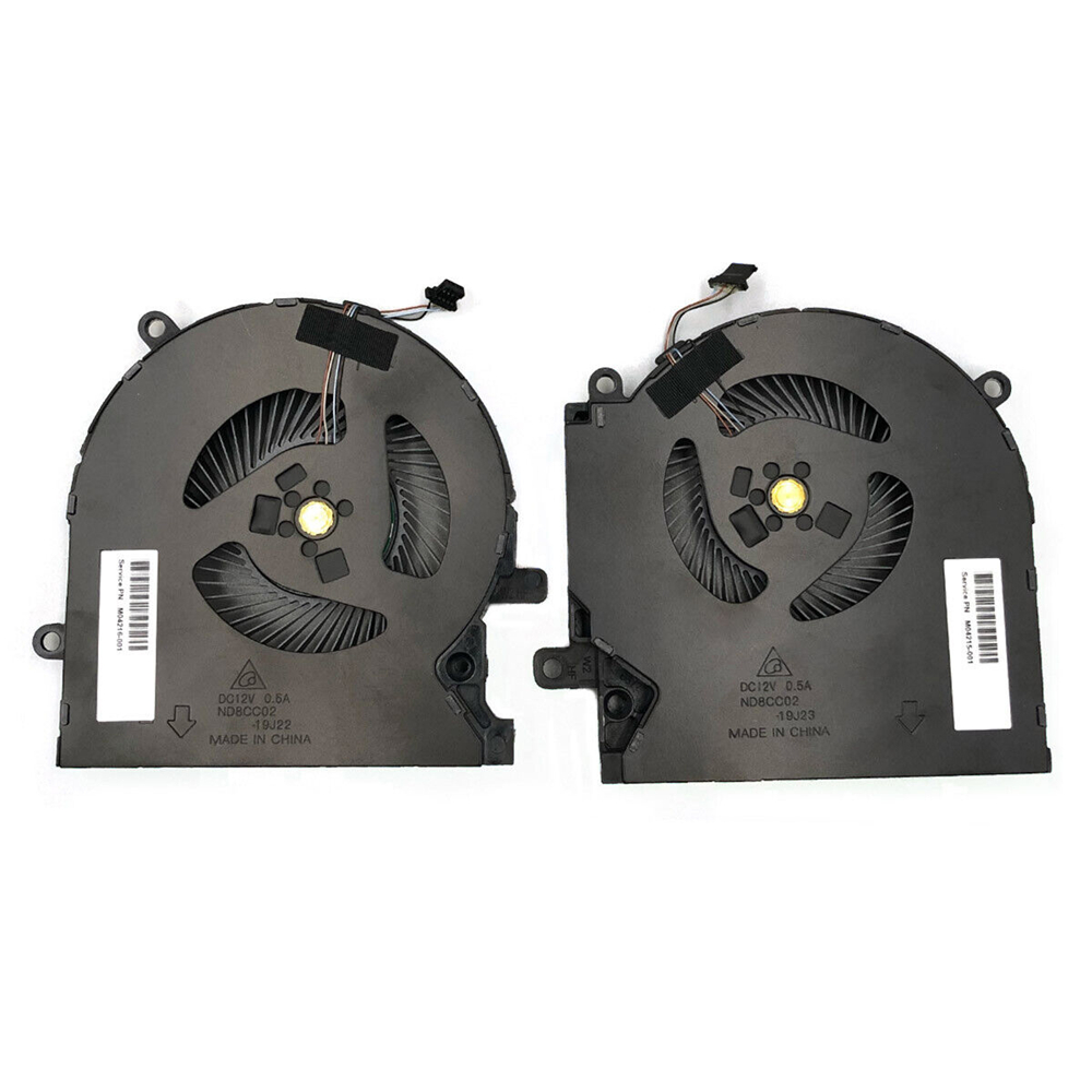Wentylator chłodzący CPU GPU 12V do wentylatorów HP OMEN 15-EK TPN-Q236 Chłodnica M04216-001 ND8CC02-19j22 19j23 M04215-001 ND8CC03-19C23