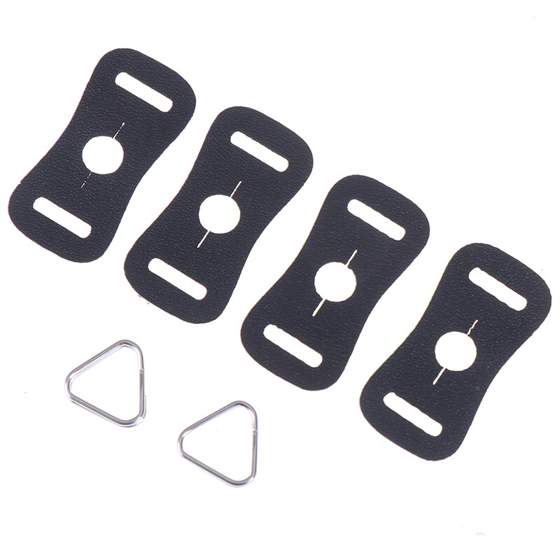 5 sett beskyttelsesdeksel kamera stropp triangel delt ringe krok