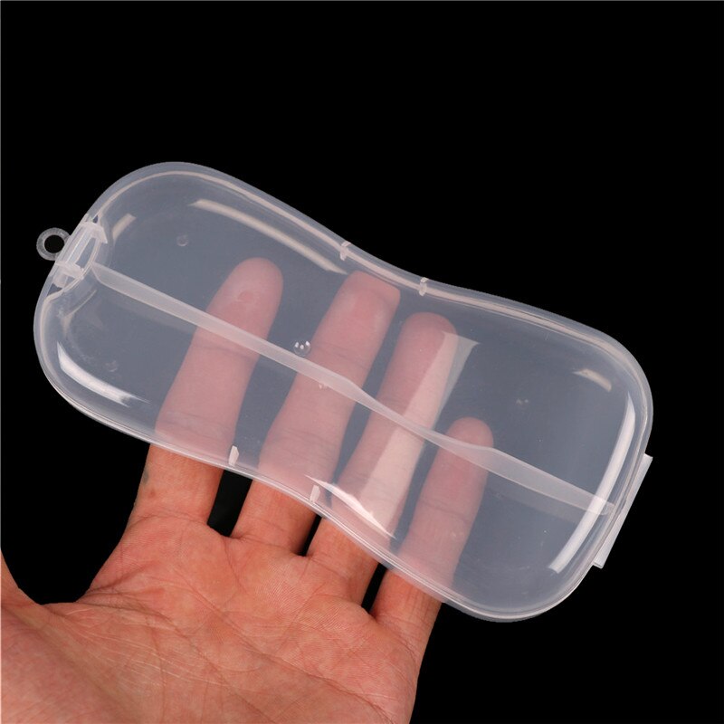 Portable Transparent Plastic Tableware Case Spoon Fork Storage Box Cutlery Organizer Travel