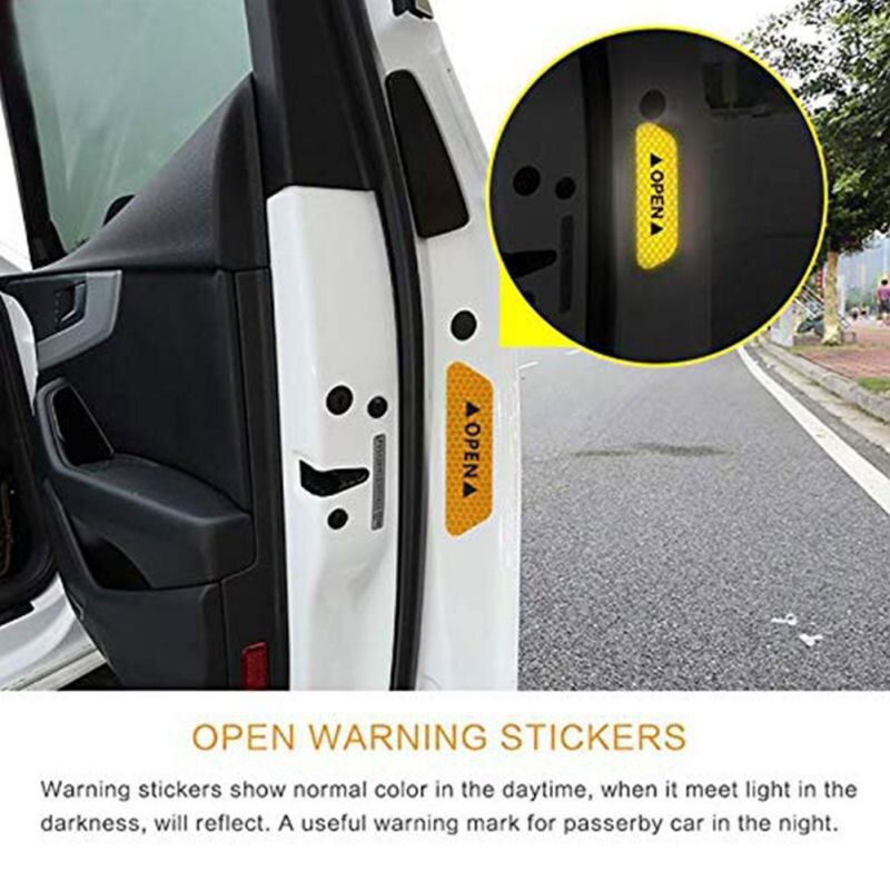 Bil åben reflekterende bånd advarselsmærke til chrysler voyager cruiser for dodge ram dakota jeep cherokee