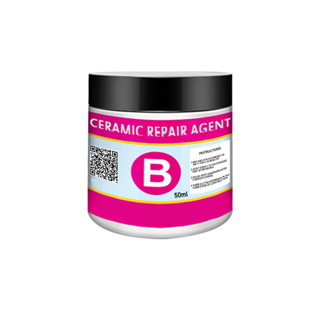 50ml Grigio Chiaro Piastrelle di Riparazione Agente di Ceramica pasta Adesivo Pavimento forte Adesivo Marmo super aggiustare di Riparazione A Casa Pavimento di Piastrelle stucco: B