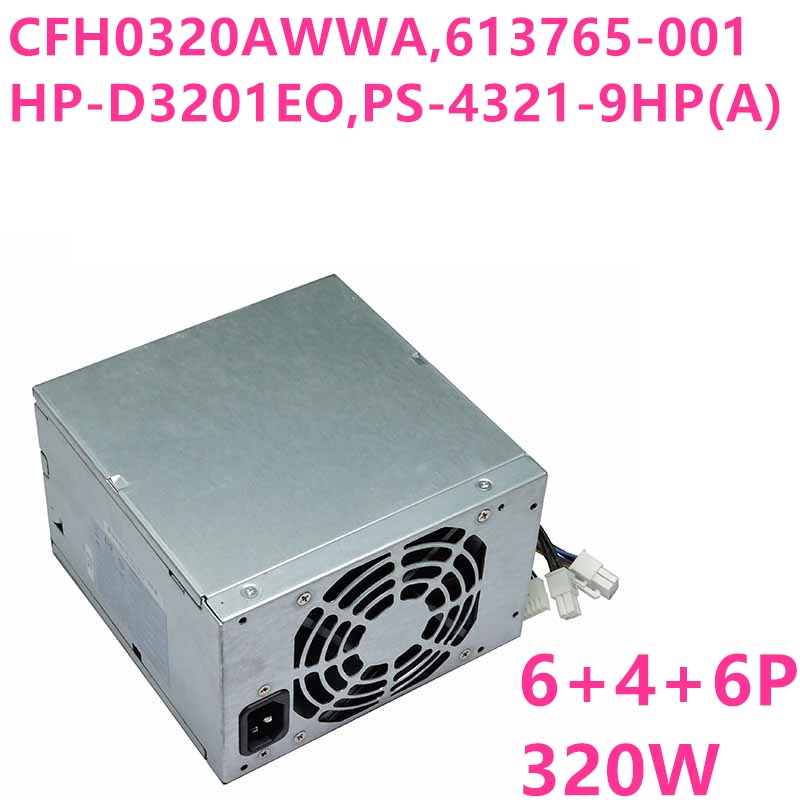 Fuente de alimentación PSU Original para HP Z200, Z210, 6300, 6280, 6080, 8100, 8280, 8080 W, CFH0320AWWA, 320-001, HP-D3201EO, novedad