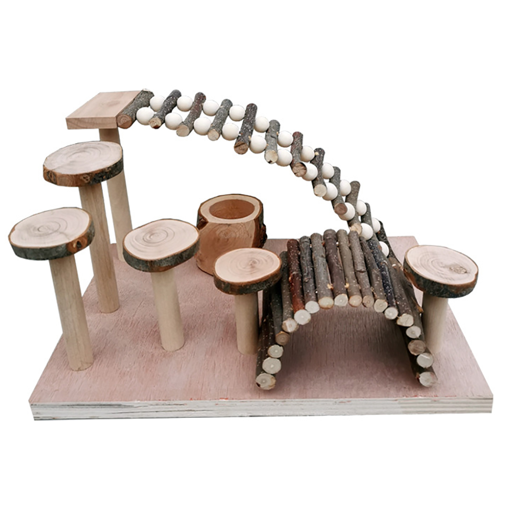 neue Nette Hamster Aktivität Plattform Holz Kleine Tier Spielplatz Hamster Klettern Spielzeug Pet Produkte: 4 Type B