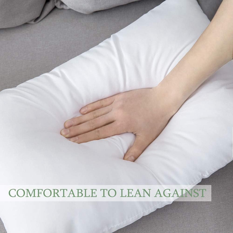 2PCS 30x50cm 45x45cm 50x50cm Throw Pillows Insert Cushion Inner Soft Fluffy Plump Stuffer Cushion Pads White Pillow Insert