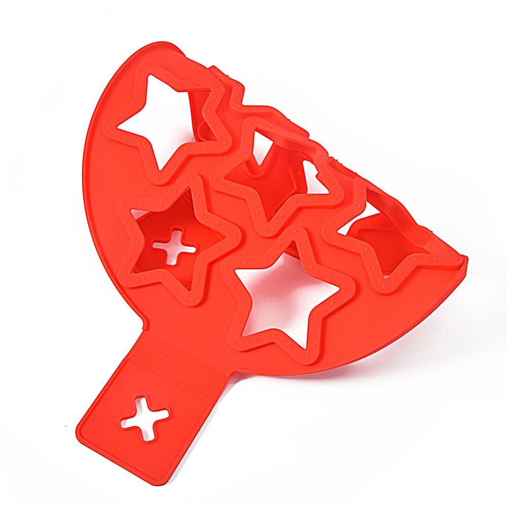 7 fori stampi per pancake antiaderenti anello stampo per uova fritte in silicone riutilizzabile pancake creatore anello per uova cucina cottura strumenti di cottura