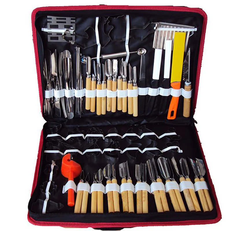 80 stks/set Culinaire Carving Peeling Gereedschap Kit Voor Fruit Groente Garnering Snijden Slicin Keuken Accessoires 80 stks/set Culinaire Carving Peeling Gereedschap Kit Voor Fruit Groente Garnering Snijden Slicin Keuken Accessoires