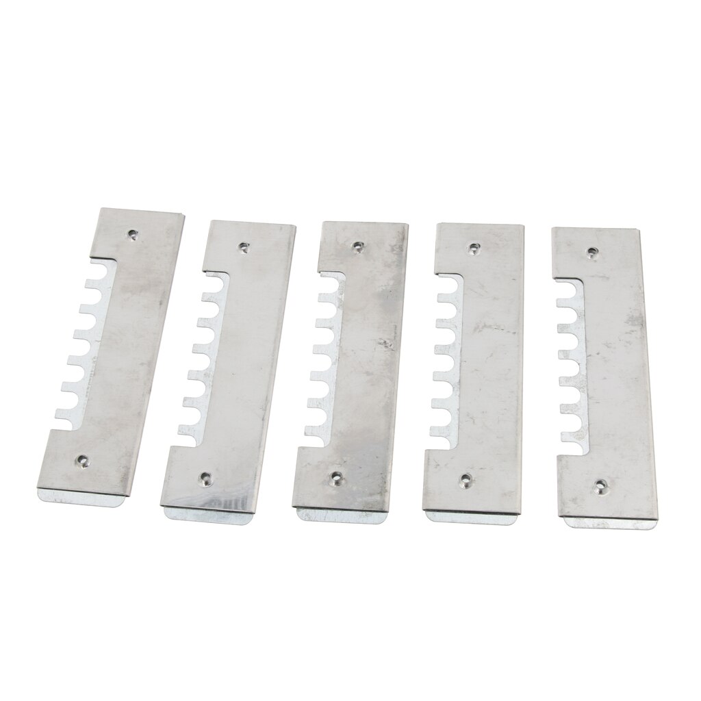 5 Pcs Stainless Steel Bee Hive Entrance Reducer, Durable and Never Rust.