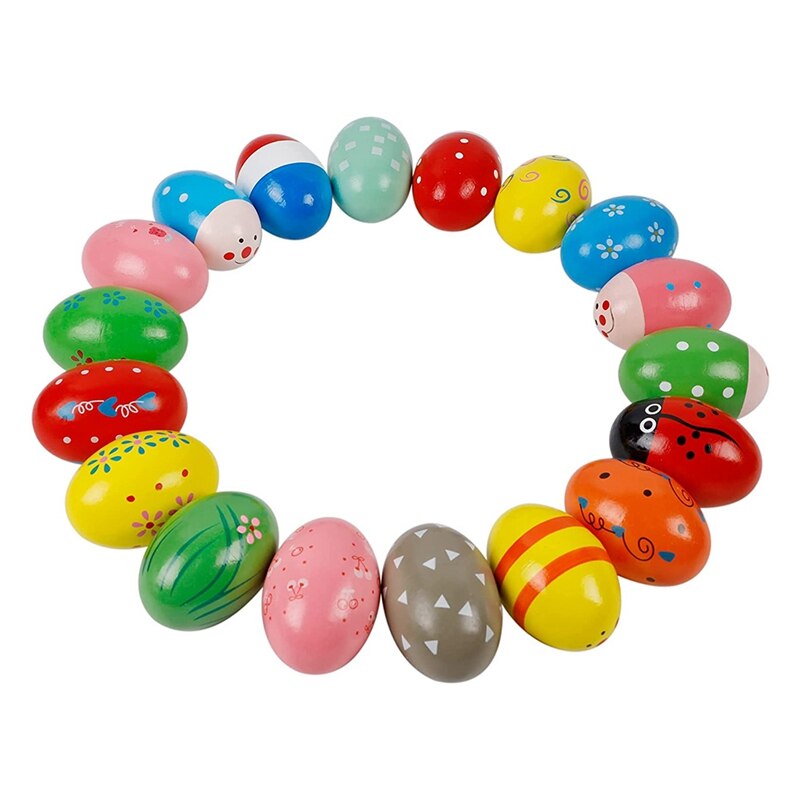 A Star Multi Coloured Egg Shakers Kuipje Van 40 Stuks Percussie Ritme Plastic Ei Maracas Gemengde Kleuren 750562656