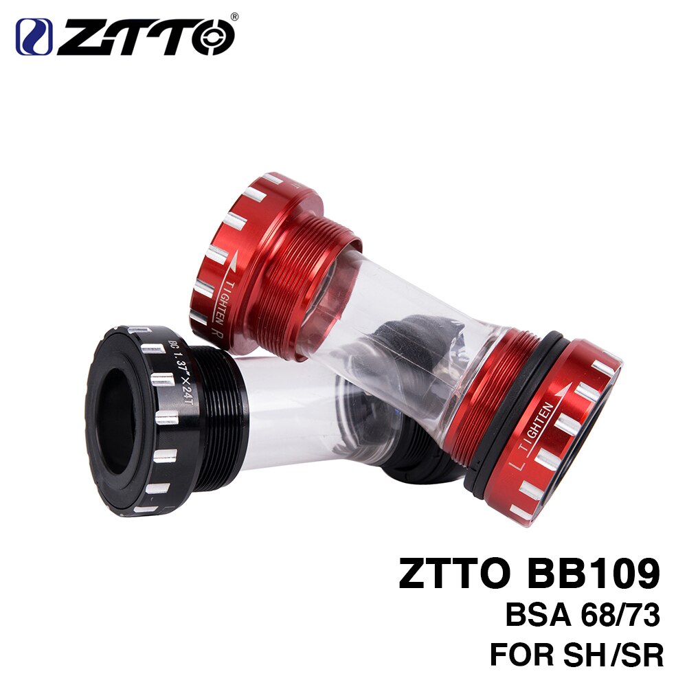 ZTTO BB109 Bicycle Bottom Bracket BB68 BSA68 bsa73 For 24mm K7 22mm GXP Crankse MTB Road Bike Parts Bicycle Accessories