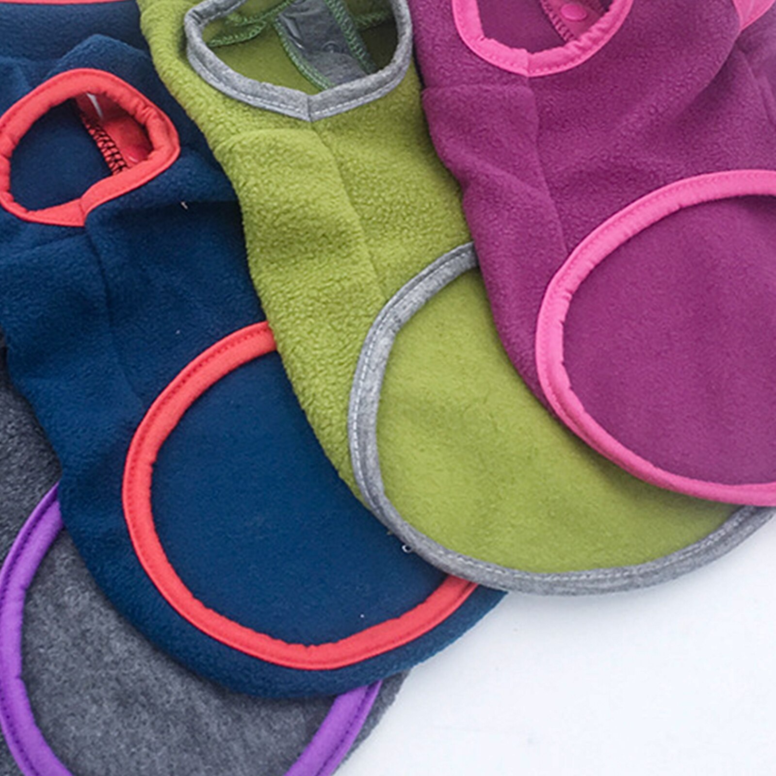 Pet Dog Vest Jacket Autumn Winter Warm Fleece Dog Coat Clothes For Small Medium Large Dogs Chihuahua French Bulldog Pug Clothing