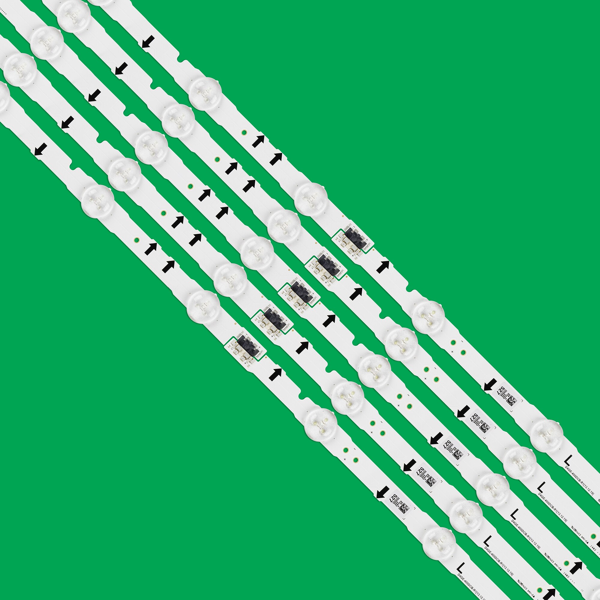 original 10 PCS/set LED backlight strip D4GE-400DCA-R1 R2 D4GE-400DCB-R1 R2 for CY-GH040CSLV5H