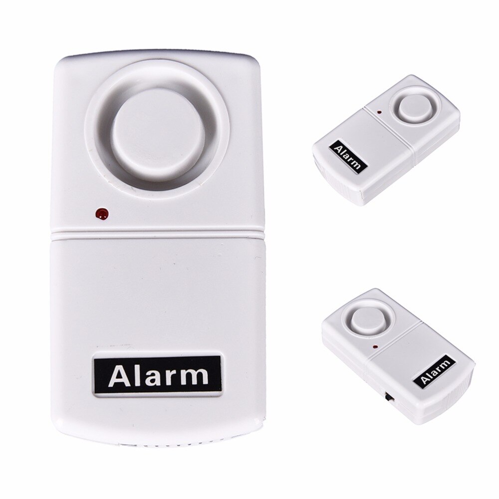 1pcs With Magnetic Vibration Alarm More Than110dB Siren Anti-theft Security Vibrating Alarm Vibration Detection Alarm Anti Lost