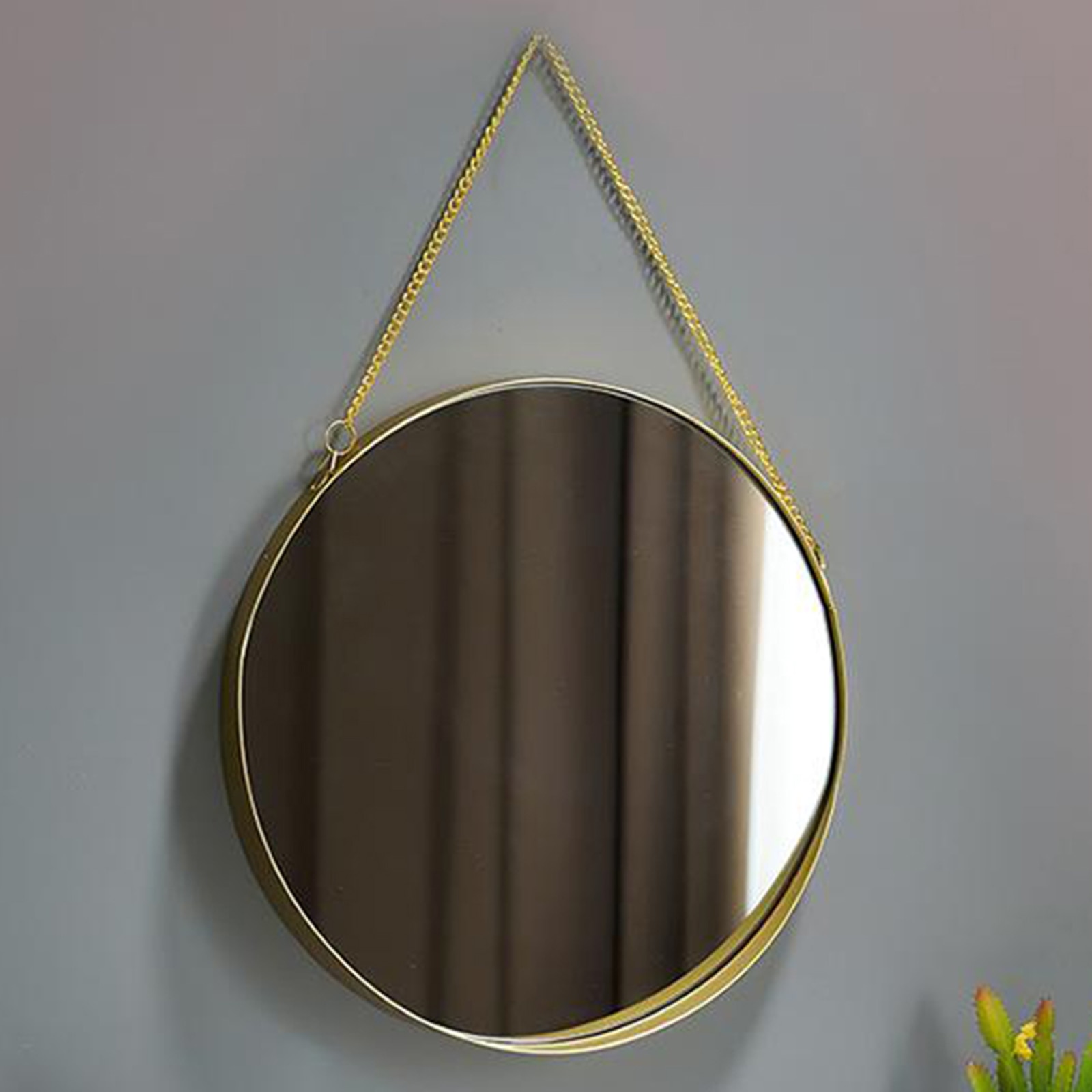 Hanging Wall Mirror for Home Decor in Living Room Bathroom Bedroom Entryway