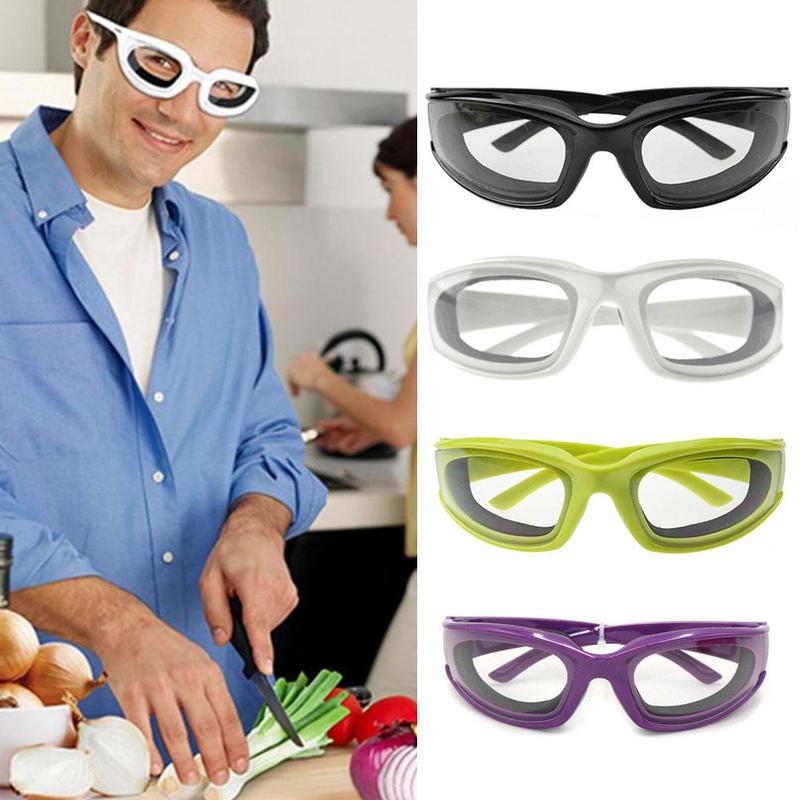 Spezielle Gläser Für Schneiden Zwiebeln BBQ Küche Schutz Topf Brille O7K0